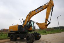 XCMG 15 ton wheel excavator XE150WB wheeled excavator machine for sale